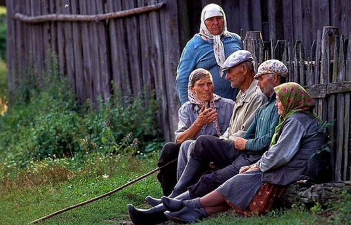 деревенские жители